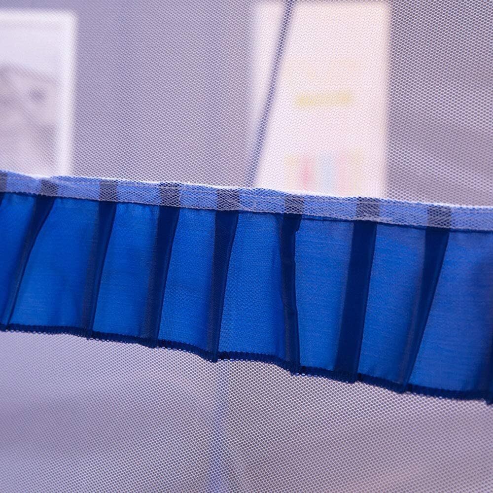 Pop-Up Mreža za Krevet protiv Komaraca, 360° Zaštita od Insekata, Sklopiva i Prozračna s Dvostrukim Vratima (200×180×145 cm) - Slika 5