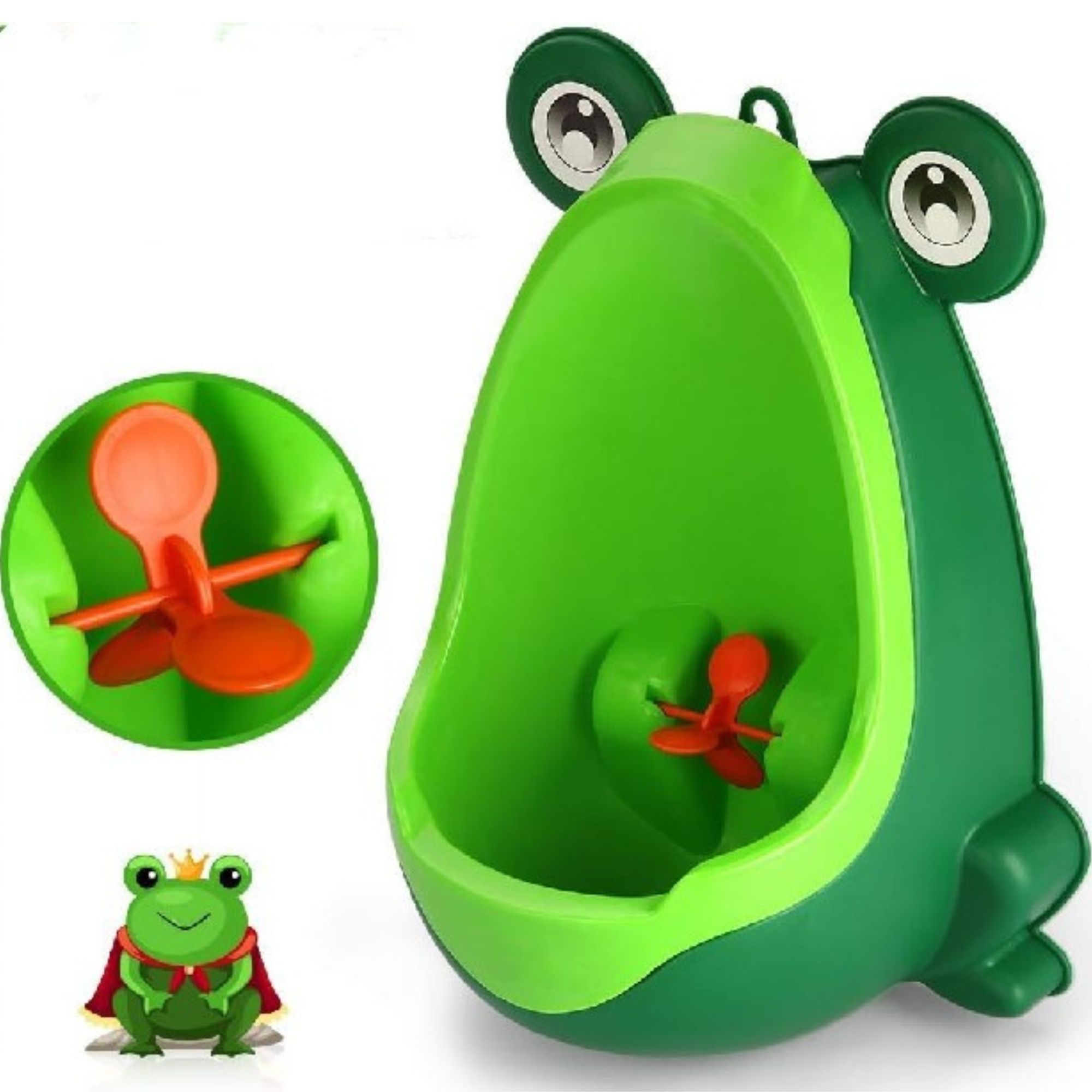 Dječji pisoar za odvikavanje od gaće s dizajnom za montažu na zid + DIY set narukvica za avanture, netoksičan i jednostavan za čišćenje - Slika 4