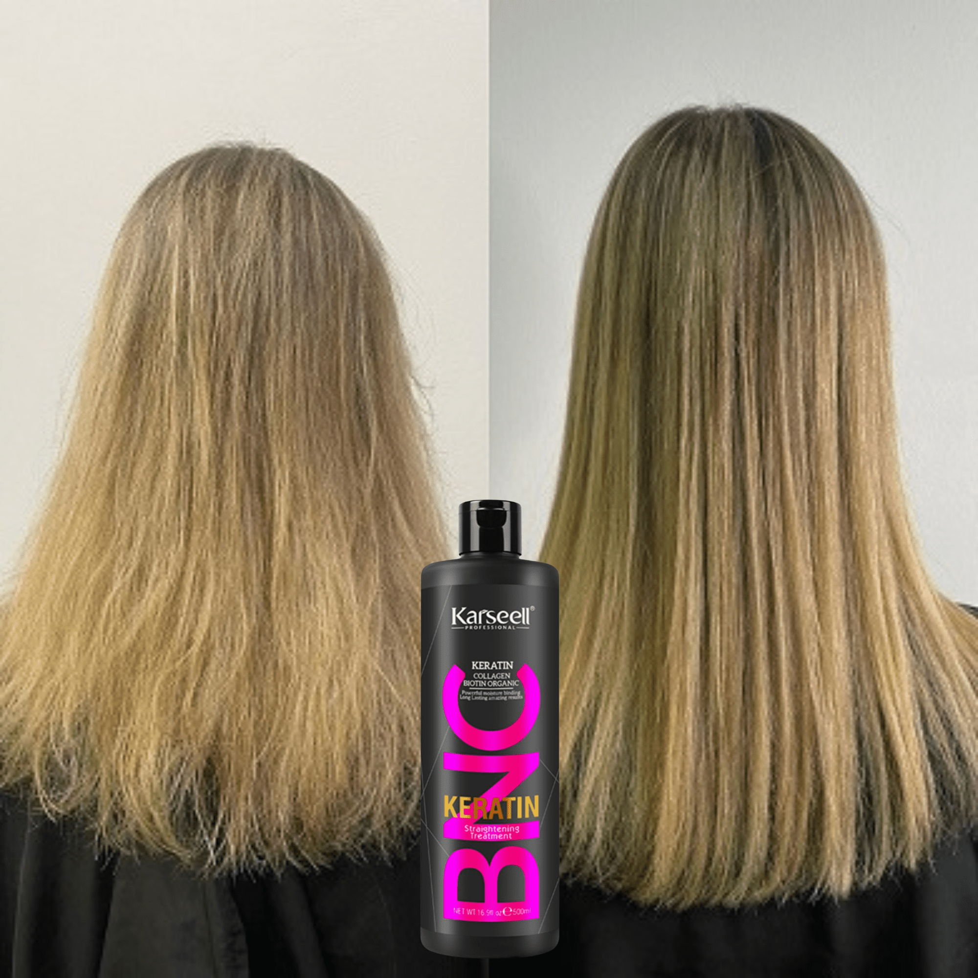 Keratinska njega MACA CARE SISTEM Profesionalni brazilske glačanje protiv friziranja i kovrdža Hidracija dugotrajna 20 tjedana Kosa suha oštećena bez formaldehida - Slika 9