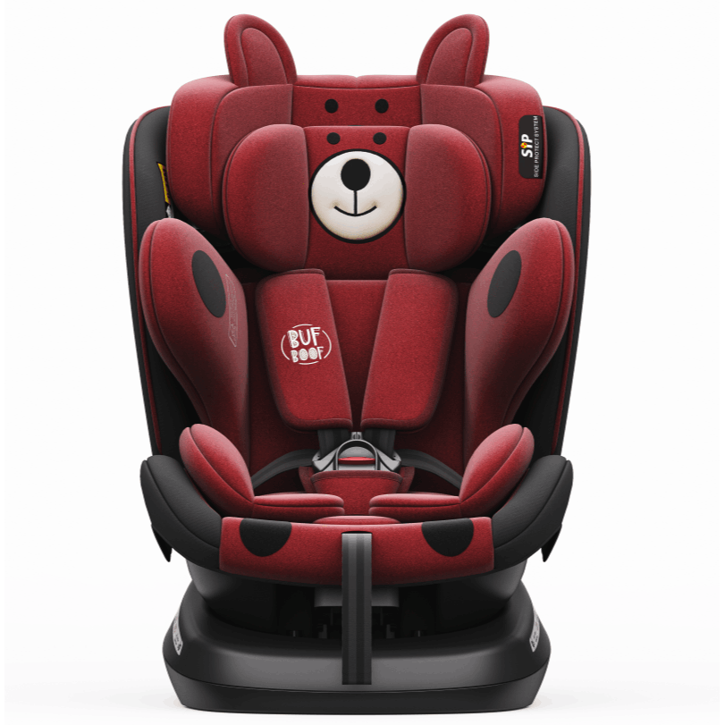 TWT Plus iSize Buf Boof UrsPurple Dječja sjedalica s ISOFIX-om, 360° rotirajuća, gornji pričvrsni remen, 0-36 kg, 40-150 cm - Slika 12