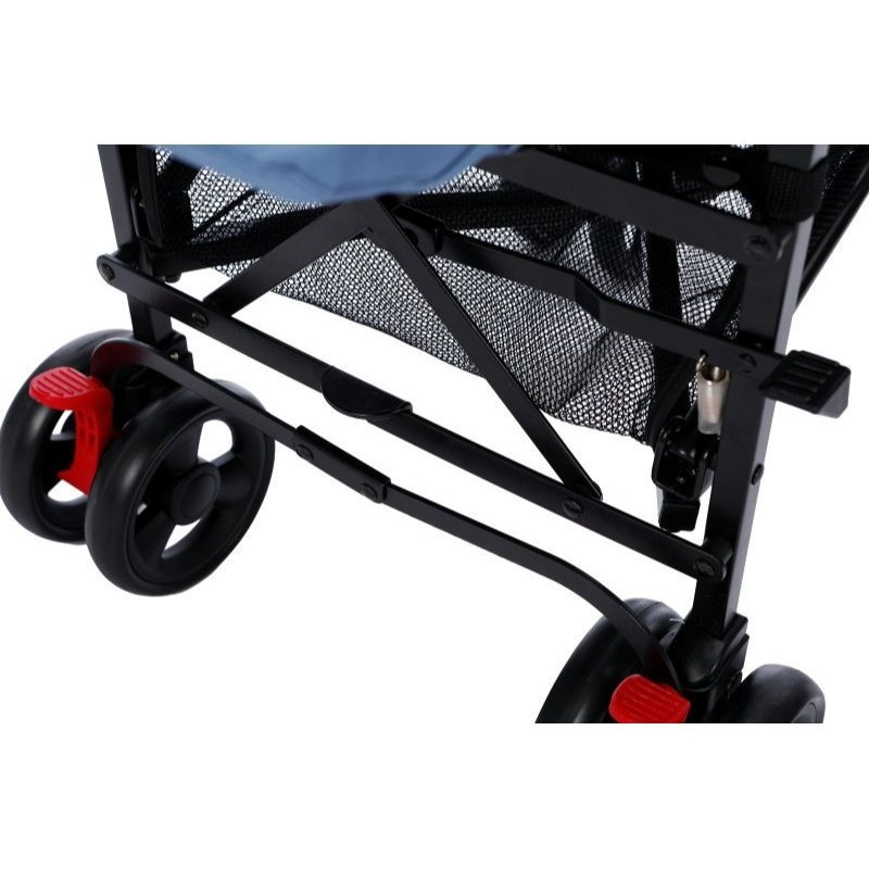 Lagana S120 BUF BOOF Kolica Plava 0-36 Mjeseci Podesivi Naslon 180 Stupnjeva Nagib - Slika 8