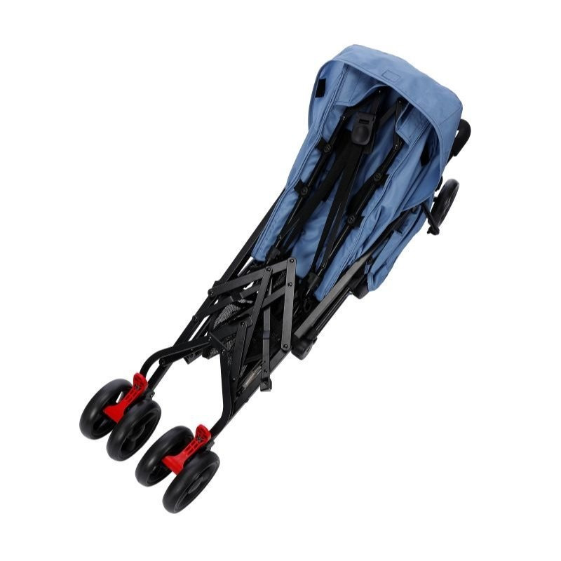 Lagana S120 BUF BOOF Kolica Plava 0-36 Mjeseci Podesivi Naslon 180 Stupnjeva Nagib - Slika 6