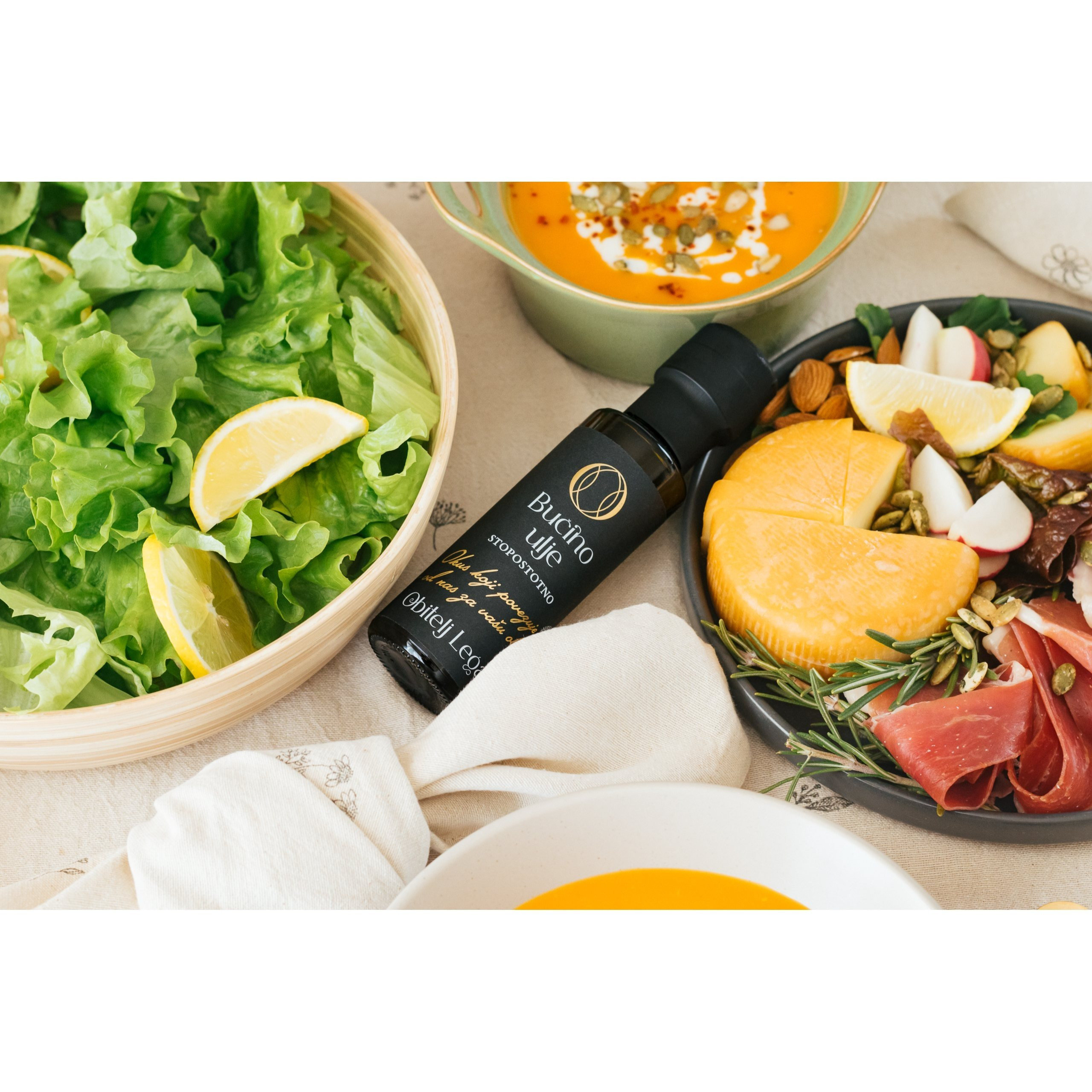 Buchino Oil 100% - mješavina tradicije, domaćih sjemenki i ručne izrade. Prirodno bogato vitaminom E i antioksidansima koji štite srce i zdravlje kože. Idealno za osobnu upotrebu ili kao poklon. - Slika 9