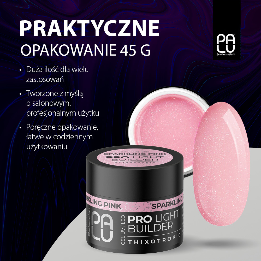 PRO LIGHT BUILDER SJAJNI ROZI GEL LAK ZA NAOKTE 12G - Slika 4