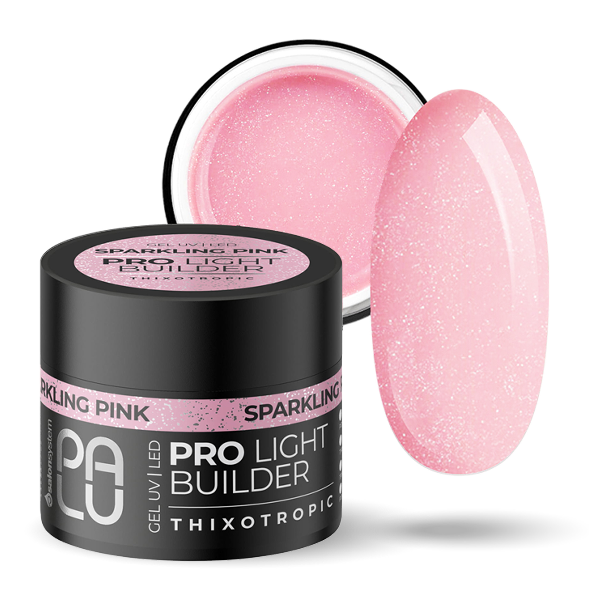 PRO LIGHT BUILDER SJAJNI ROZI GEL LAK ZA NAOKTE 12G
