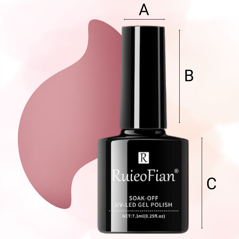 SAMO Ružičasti Hibridni Lak za Nokte s UV Zaštitom ROSE/L004 - Slika 7