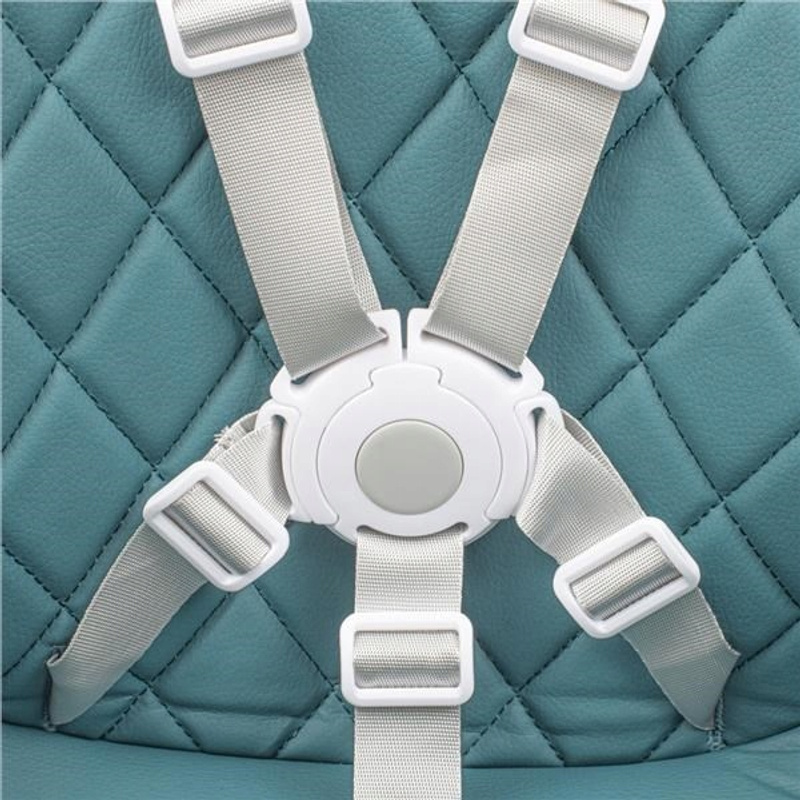 Baby Mix Freja Drvena Visoka Stolica u Prašnjavo Ružičastoj Boji - Slika 8