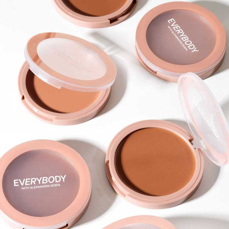 EVERYBODY in LONDON X Aleksandra Sosfa Kremasti Bronzer, Srednji - Slika 6