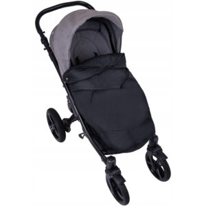 Univerzalna navlaka za noge kolica - Crna, Podstavljena, Jednostavna montaža za većinu modela kolica - Izdržljiva i topla