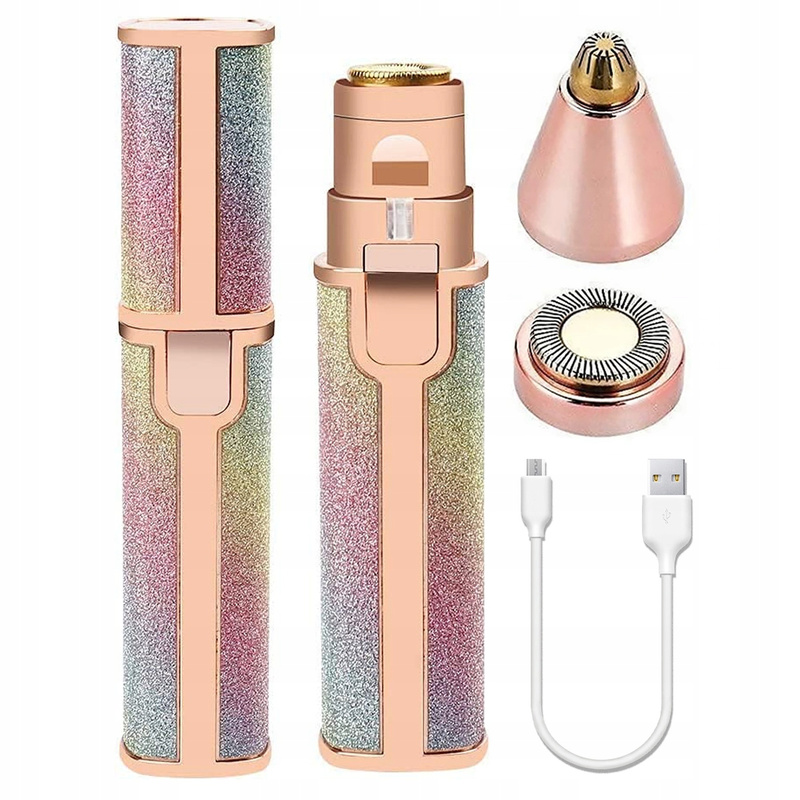 Savršeni Obrvi Precizni USB Trimer za Obrve i Lice – Kompaktan, USB Punjenje, Ugrađeno LED Svjetlo, Savršen za Putovanja - Slika 6