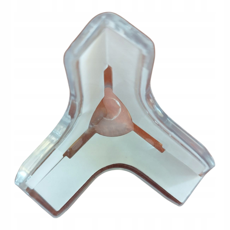 8 komada T-oblika Ojačanih Silikonskih Zaštitnika za Kutove Namještaja - Prozirni, Jednostavna Instalacija, Sigurnost Djece - Slika 3