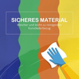 HOMCOM 7-dijelni set mekanih građevinskih blokova