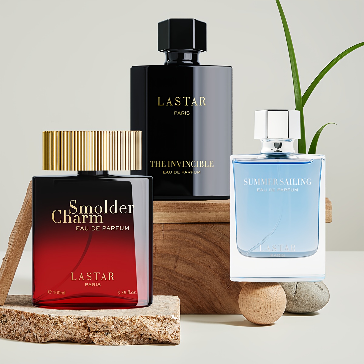 LASTAR Set parfema s feromonima, 100ml+50ml+50ml, Toffee, Amber Wood i Lavender, Violet i Rosemary, Cedarwood, Mature, Sunny and Alluring kombinacija parfema, Poklon pakiranje, Iznenađenje parfemsko poklon, Set parfema za žene, Parfemi - Slika 2