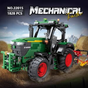 Set za izgradnju poljoprivrednog traktora od 1828 blokova