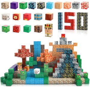 Magnetni građevinski set za djecu – 150 kom, STEM kreativne slagalice