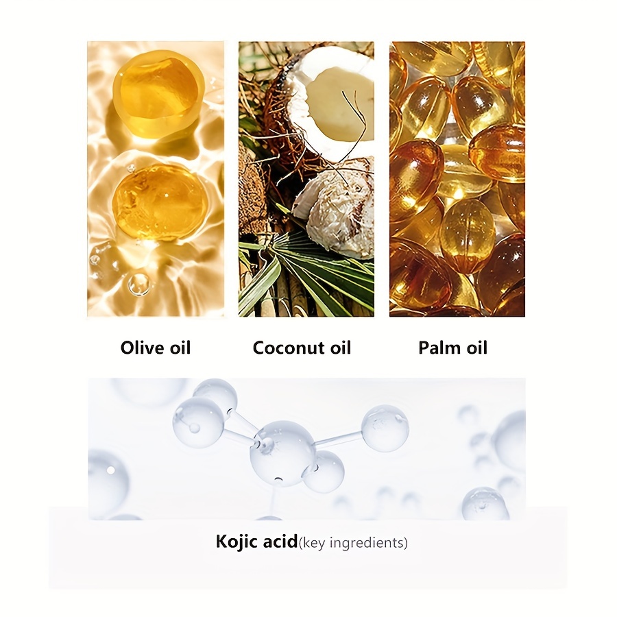 8 komada 100g Sapun s Kojinskom Kiselinom - Posvjetljujući Svijetlo Bež, Hidratantni, Kontrola Masnoće za Ruke, Lice, Kupanje - Prirodni Aroma Naranče, Eterično Ulje, Nježno Čišćenje, Božić - Slika 3