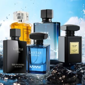 [Sedmični Set Parfema] Muški Parfem Kolonjska Voda Poklon Kutija, 1 Bočica, 55ML/50ML, Miris Sandalovine i Mošusa, Pokriva Neugodne Mirise Tijela, Različit Miris za Sedam Dana, Osjećaj Romantičnog Iznenađenja, Savršen Poklon za Božić, Noć Vještica, Rođendan, Putovanja