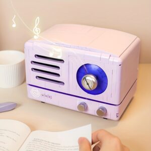 NO Originalna Kutija 1000 komada Kućni Dekor Prekrasan Radio Model Građevinski Blokovi Sklopivi Modelski Set za Božić