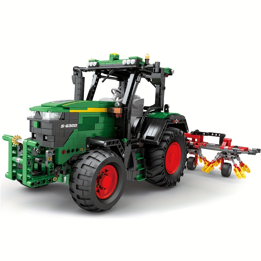 Set za izgradnju poljoprivrednog traktora od 1828 blokova - Slika 3