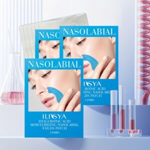 [ Srdačan Poklon ] 15 Hidratantnih Flastera za Nazolabijalne Bore, Hijaluronska Kiselina i Višestruki Biljni Ekstrakti, s Čvrstim Dizajnom za Lakšu Apsorpciju Esencije. Dugotrajna Upotreba Daje Bolje Rezultate. Njega Lica, Osobna Njega, Poklon za Majčin Dan