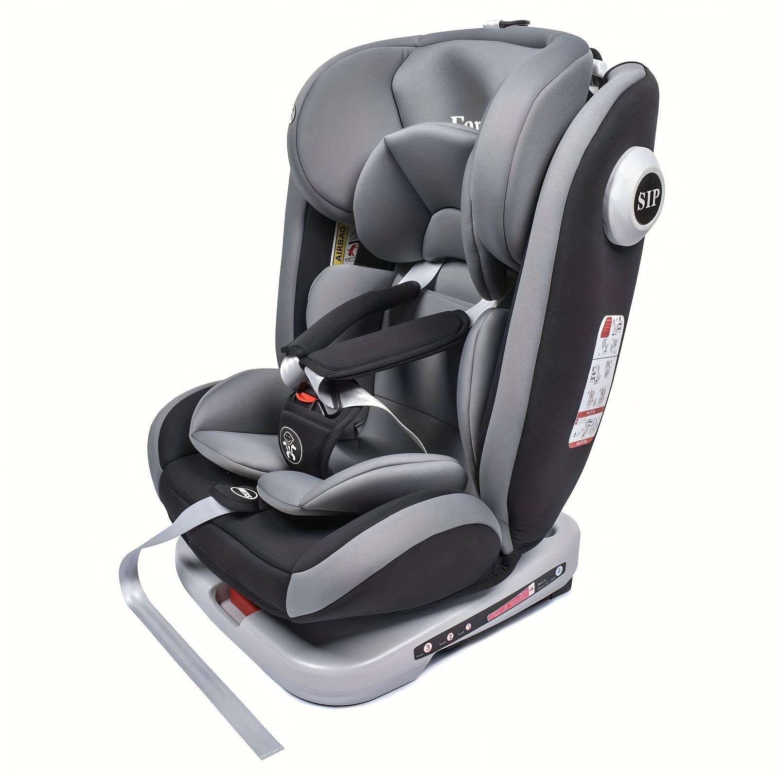 ISOFIX Dječje Sjedalo za Auto, Rotirajuće 360° (9-36kg/ 0-12 godina)