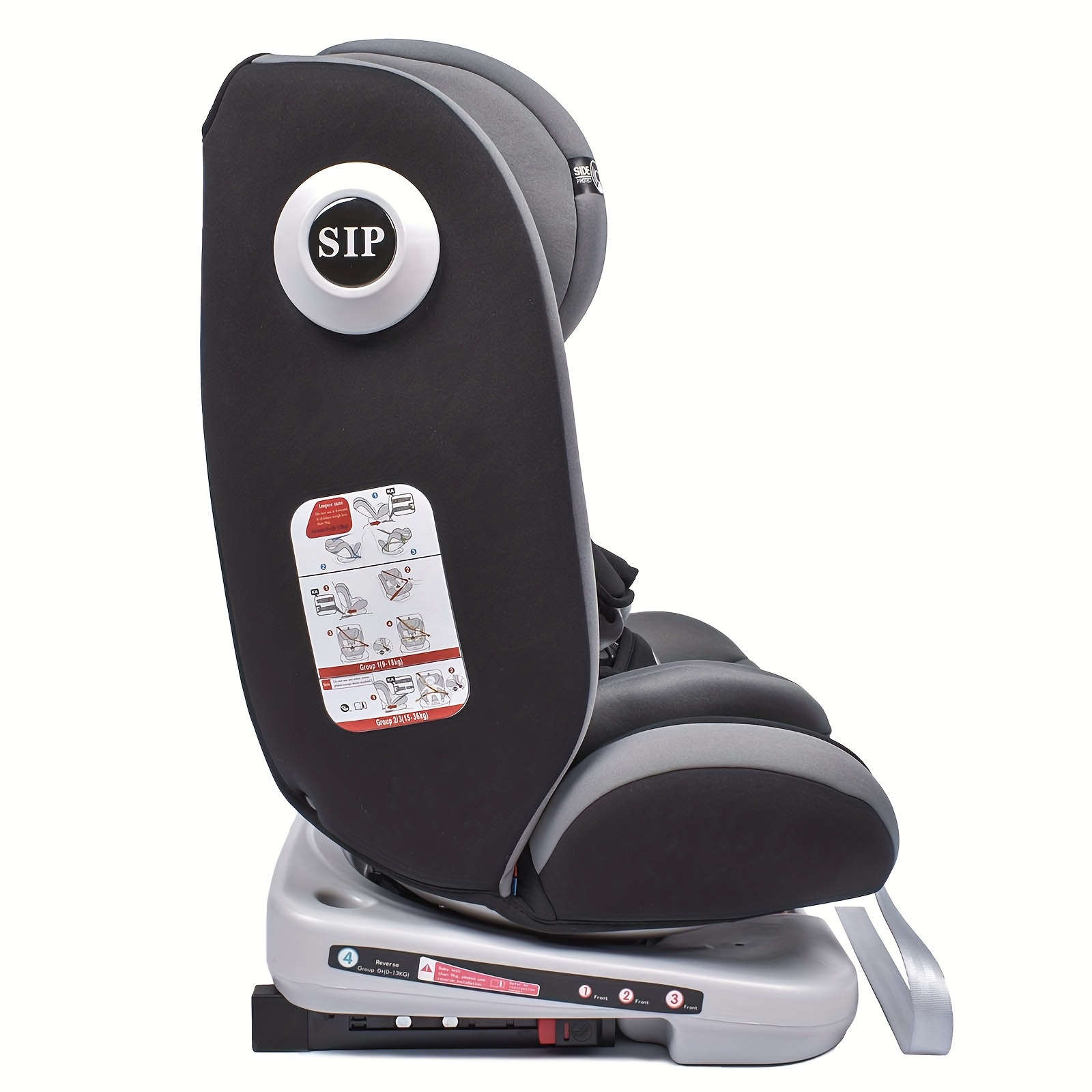 ISOFIX Dječje Sjedalo za Auto, Rotirajuće 360° (9-36kg/ 0-12 godina) - Slika 9