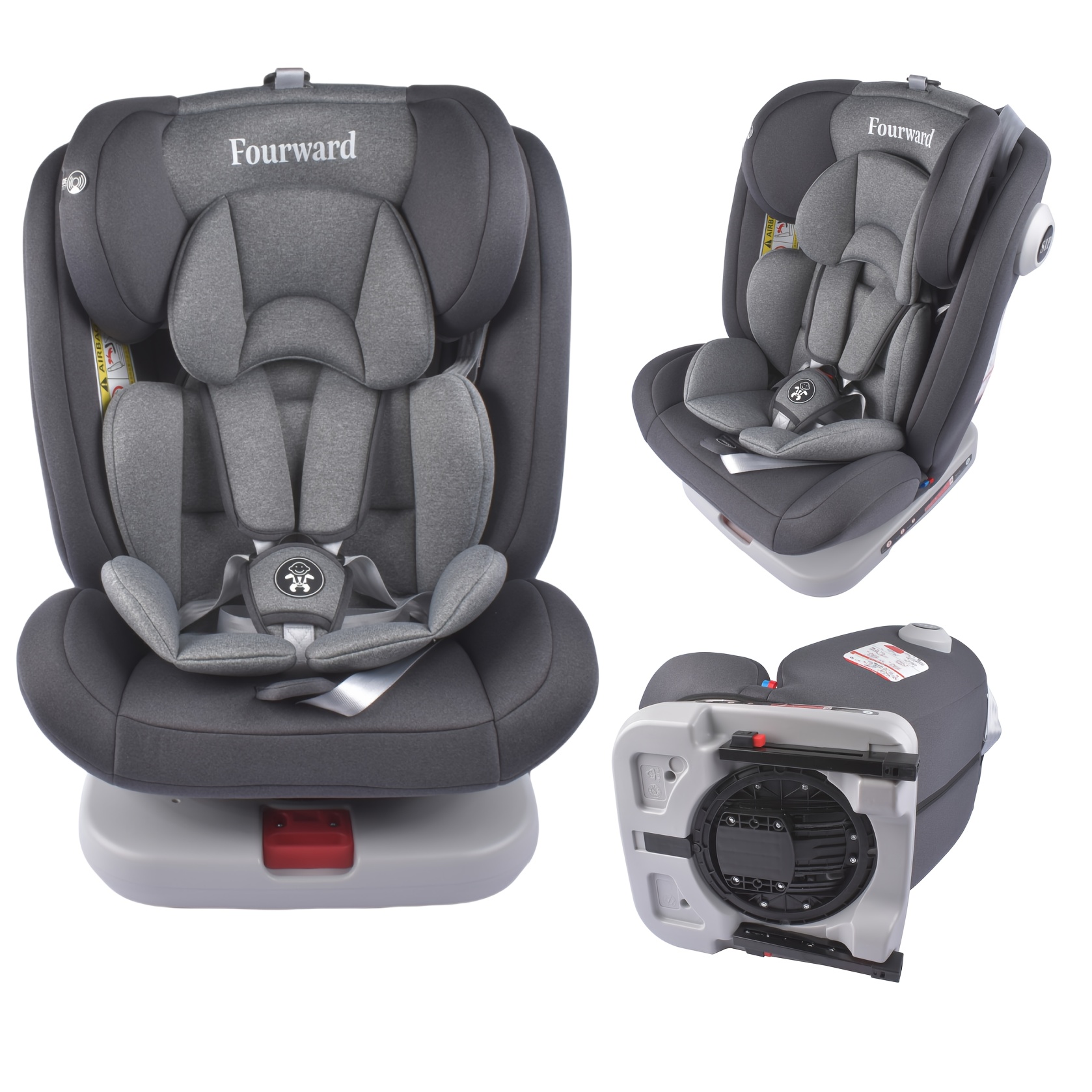 ISOFIX Dječje Sjedalo za Auto, Rotirajuće 360° (9-36kg/ 0-12 godina) - Slika 11