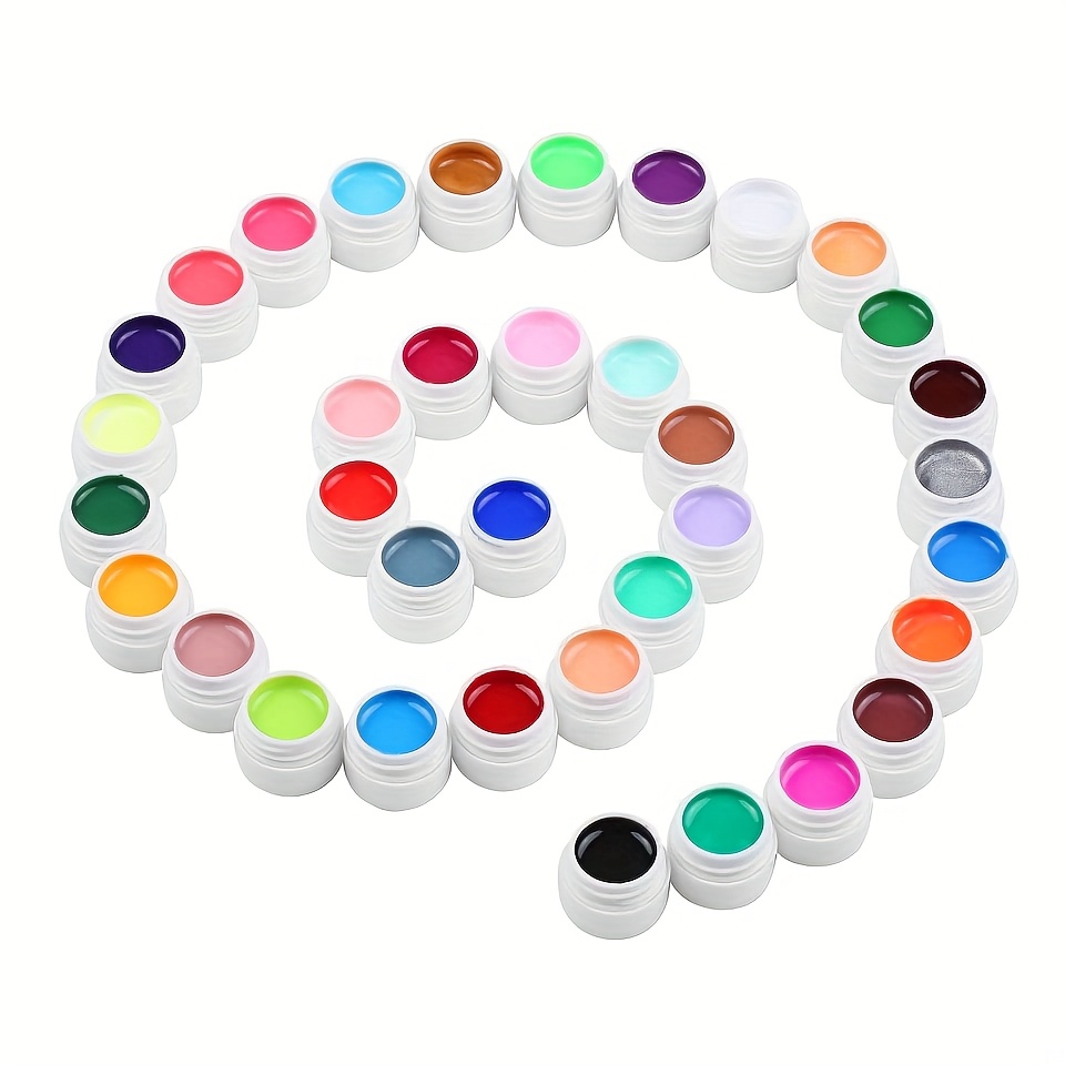 Skup od 36 gel lakova za nail art, savršen za dizajn noktiju kod kuće i u salonima, najbolji je poklon koji joj možete dati tijekom praznika i proslava. - Slika 3