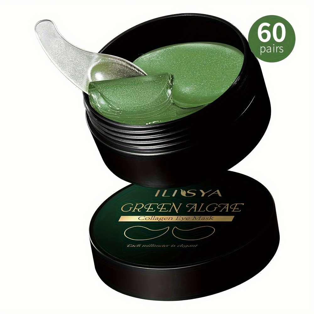 60 komada Maska za lice s kolagenom i morskim aljama - Hidratantne, hranjive za suhu kožu, Jednostavno nanošenje, Savršeno za kućni spa - Slika 3