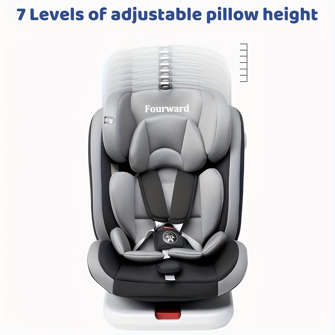ISOFIX Dječje Sjedalo za Auto, Rotirajuće 360° (9-36kg/ 0-12 godina) - Slika 4
