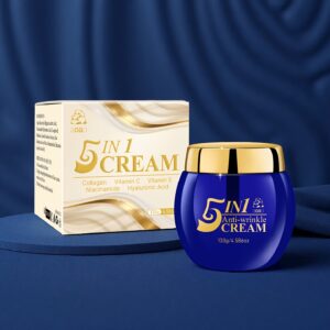 5U1 Krema - Sadrži Niacinamid i Kolagen za zatezanje kože, hidrataciju i vlaženje, uzrokujući bolje hranjenu i glatku kožu. Njega kože za mladenački izgled.
