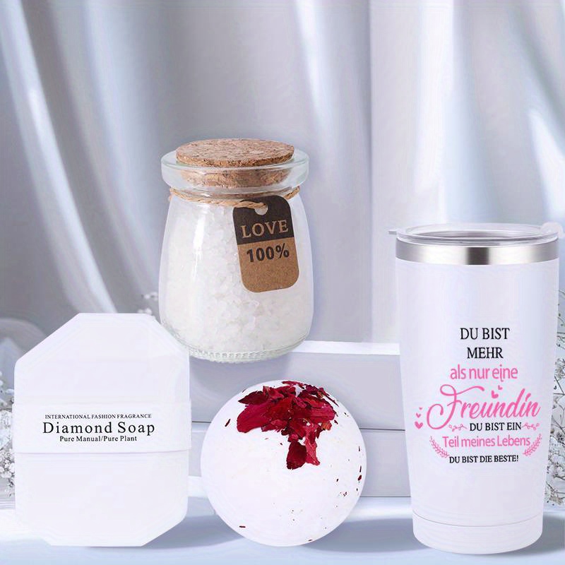 8 komada Sretna Odlazak u Penziju Tematska Ženska Košara za Poklone, Rođendanski Poklon, Set Košara s Više Predmeta za Žene, Kutija za Poklone za Spa, Poklon za Najbolju Prijateljicu i Sestru, Poklon za Samo Njegu za Djevojku, Suprugu ili Majku - Slika 6