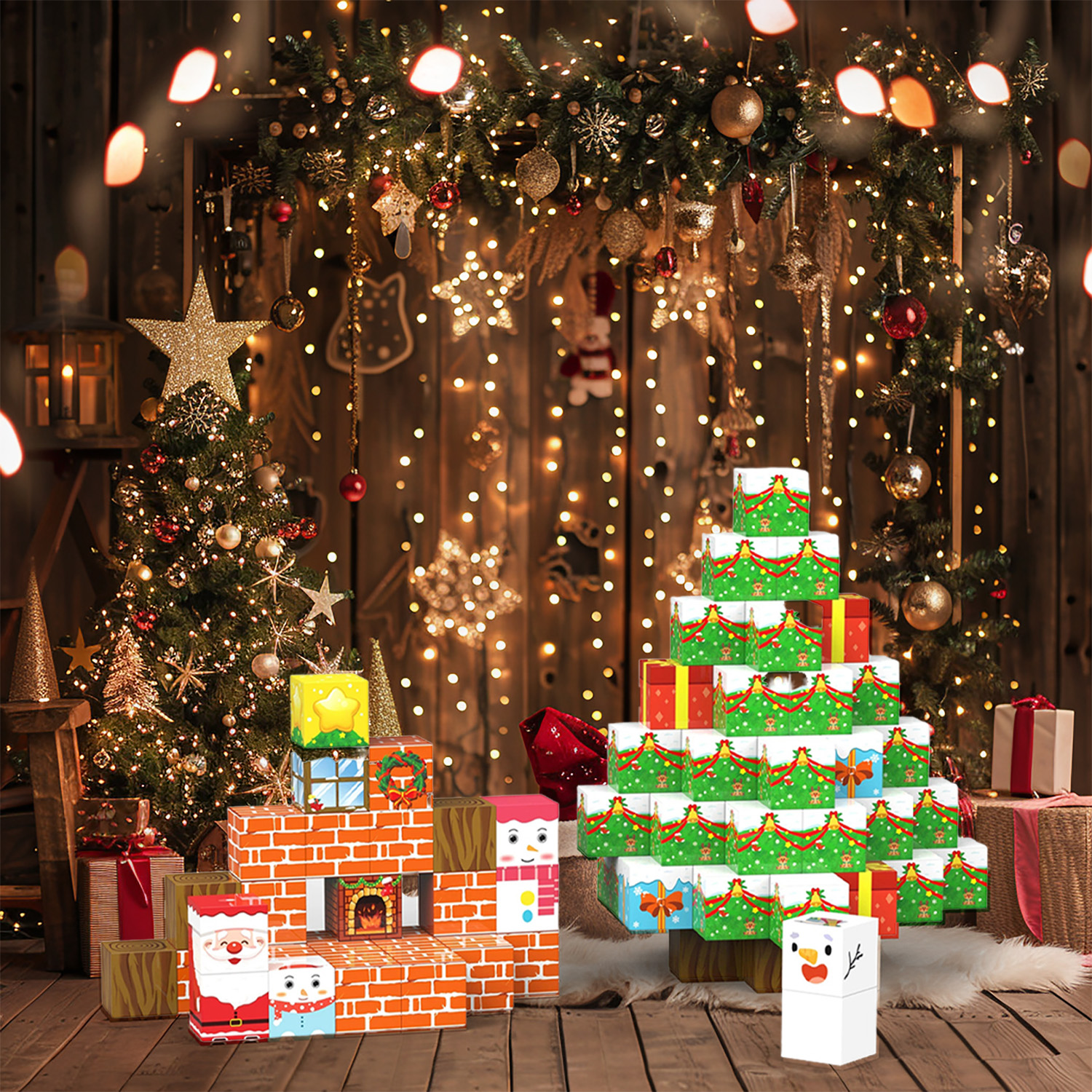 Magnetni građevinski set za djecu – 105 kom, STEM kreativne slagalice - Slika 6