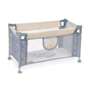 Prijenosni putni krevetić za bebe - kompaktni krevet s jednostavnom montažom, lagan i čvrst okvir, za hotel, korištenje - putna oprema (50x29x30 cm)