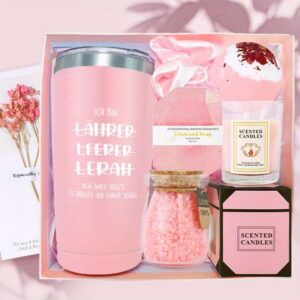 8 komada Njemački učiteljski humor tematska košara za žene, Poklon set za rođendan, Košarica s više predmeta, Spa poklon paket za najbolju prijateljicu i sestru, Poklon za djevojku, suprugu ili majku – Set za spa opremu