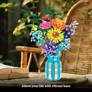 1 set Buket Blok Set s Vazom