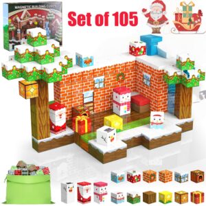 Magnetni građevinski set za djecu – 105 kom, STEM kreativne slagalice