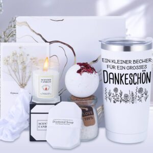 8 komada Sretna Mirovinska Tematska Košara za Žene, Rođendanski Poklon Set, Višenamjenske Pakiranje Za Žurku, Spa Poklon Kutija za Najbolju Prijateljicu i Sestru, Poklon za Njegovanje Samopomoći za Djevojku, Suprugu ili Majku