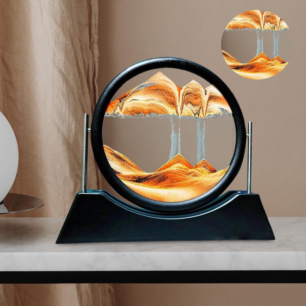 Pokretna 3D slika s pijeskom – antistres dekor za dom ili ured - Slika 2