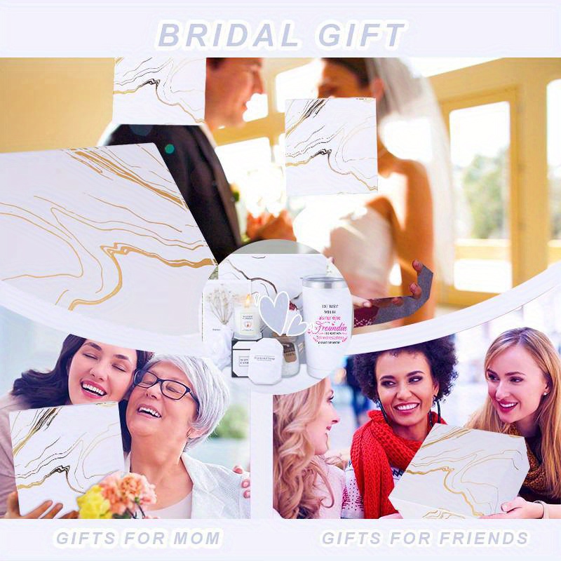 8 komada Sretna Odlazak u Penziju Tematska Ženska Košara za Poklone, Rođendanski Poklon, Set Košara s Više Predmeta za Žene, Kutija za Poklone za Spa, Poklon za Najbolju Prijateljicu i Sestru, Poklon za Samo Njegu za Djevojku, Suprugu ili Majku - Slika 7