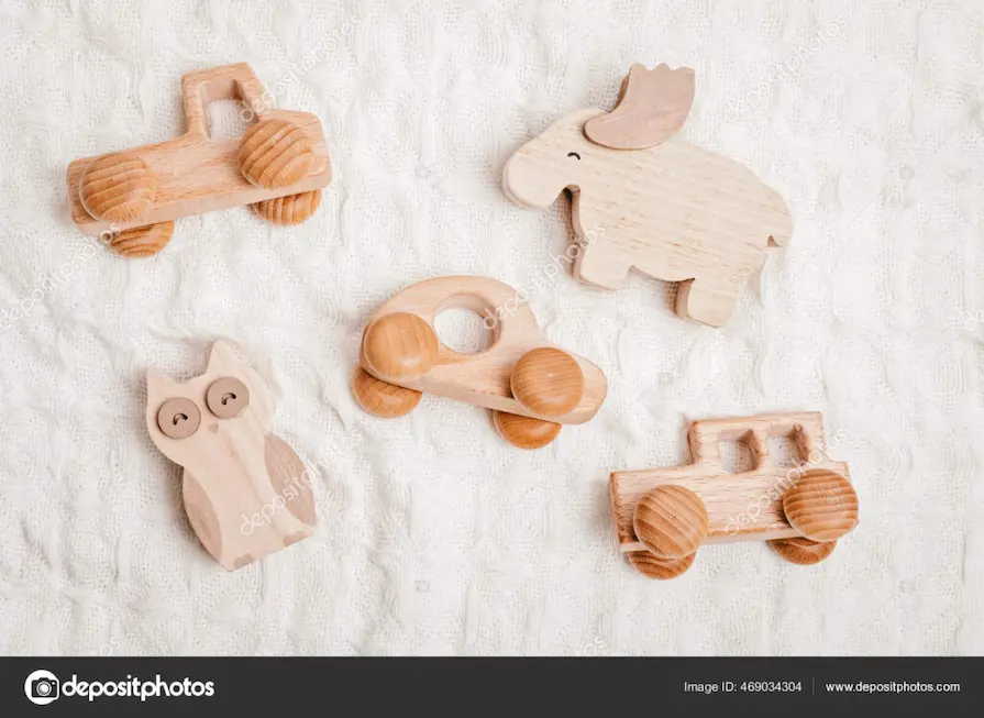 Drvene Montessori igračke za razvoj djece