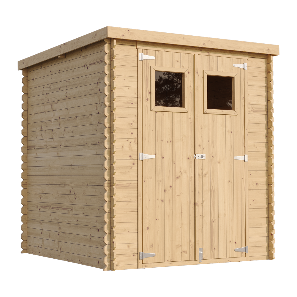 Wooden shed M309 – 200 x 200 cm – 4 m2