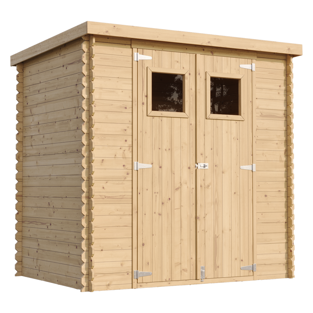 Wooden shed M311 – 200 x 130 cm – 2 m2