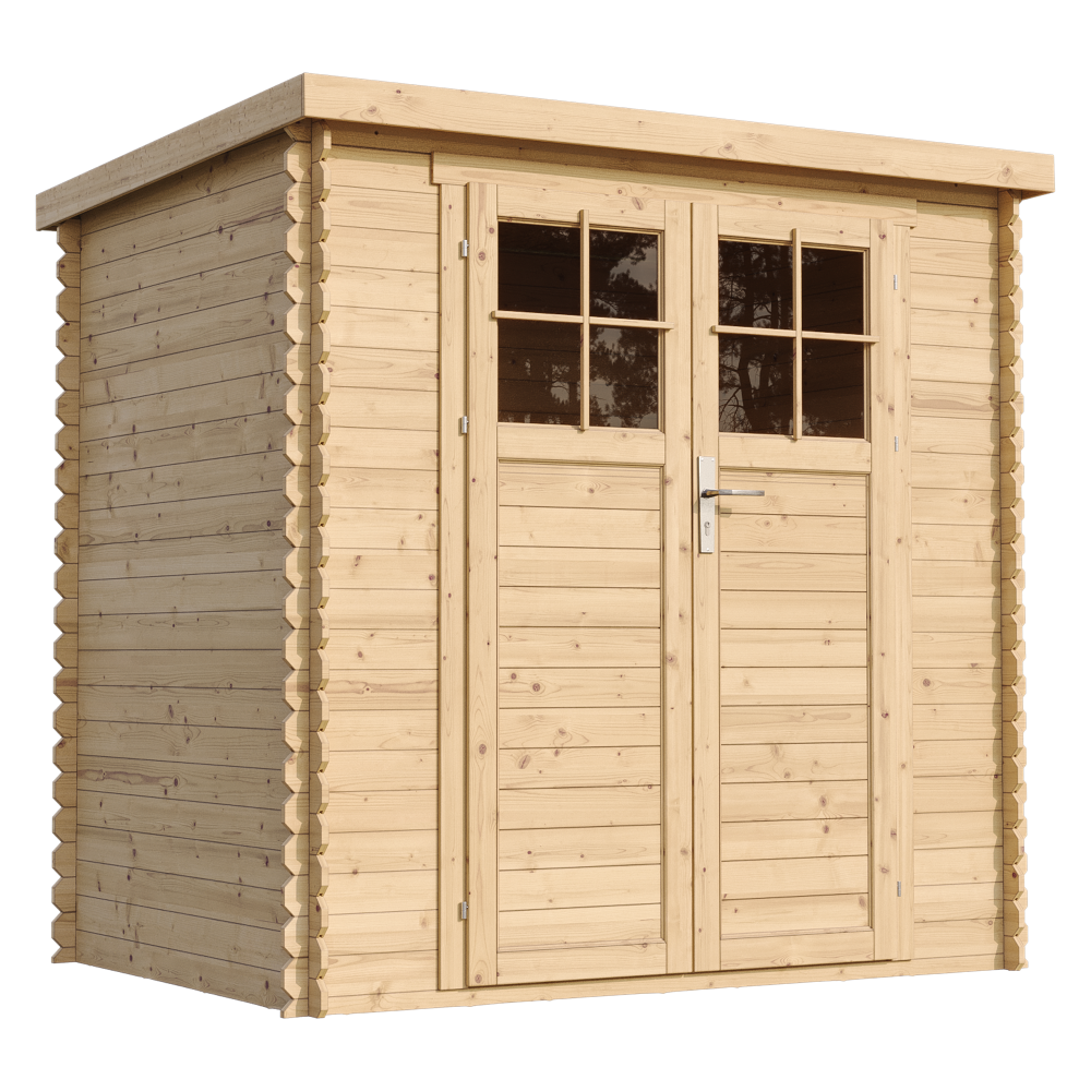 Wooden shed M311F – 200 x 130 cm – 2 m2
