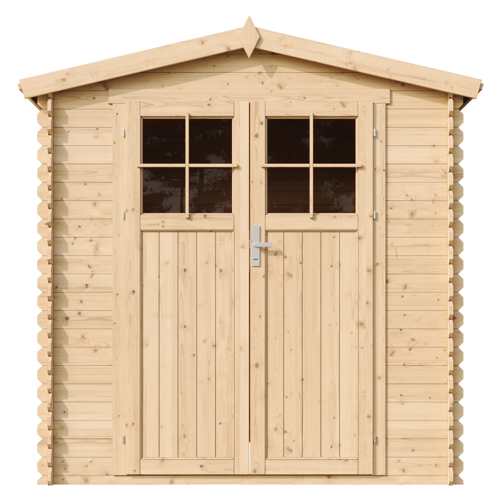 Wooden shed M343F – 200 x 200 cm – 4 m2 - Slika 2
