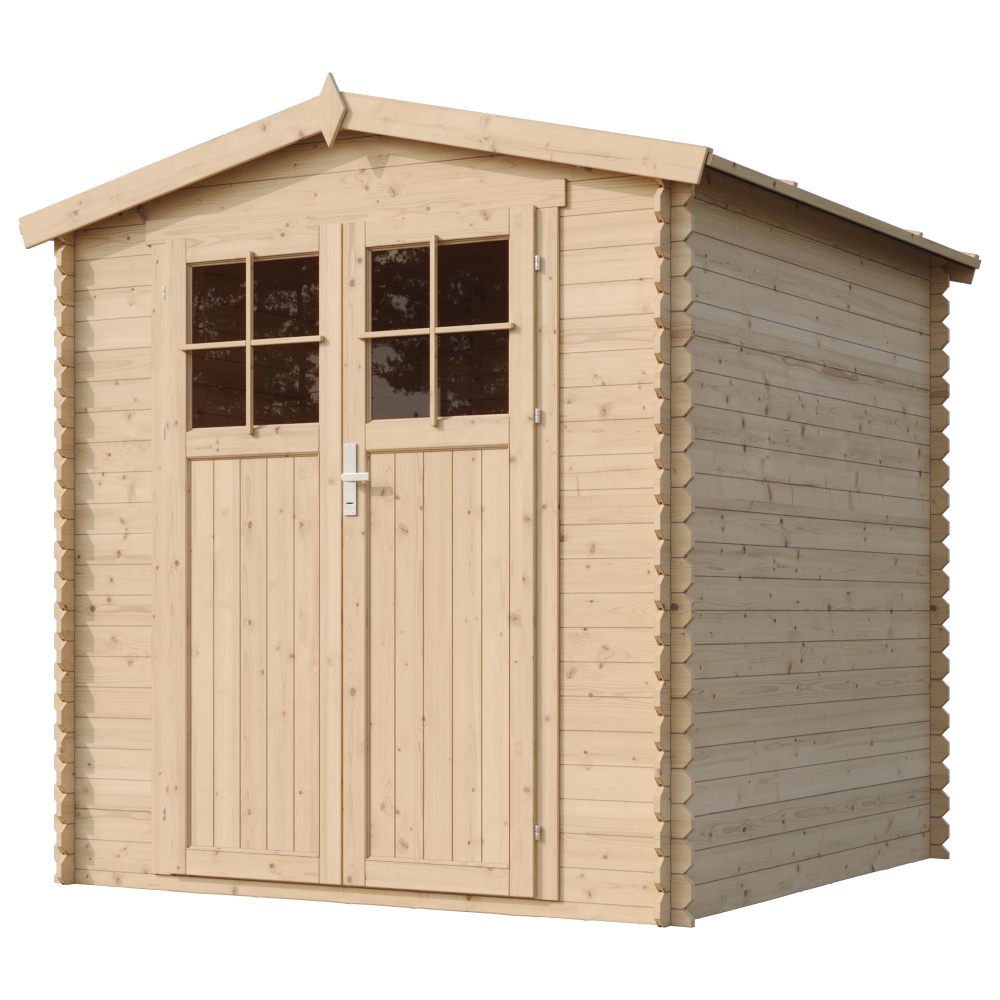 Wooden shed M343F – 200 x 200 cm – 4 m2 - Slika 3