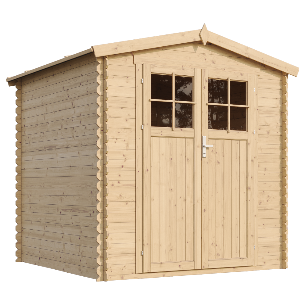 Wooden shed M343F – 200 x 200 cm – 4 m2