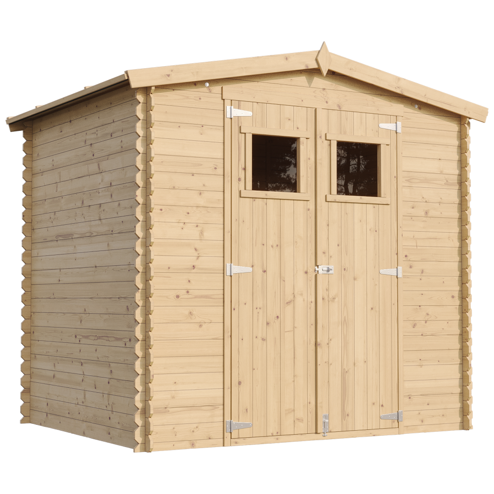 Wooden shed M369 – 220 x 220 cm – 4 m2