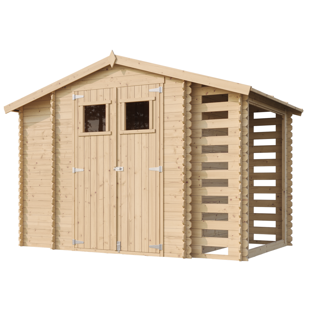 Wooden shed M389 – 312 x 200 cm – 6 m2 - Slika 3